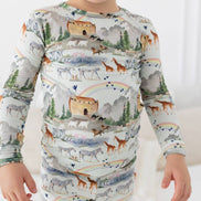Noah's Ark Long Sleeve Pajamas