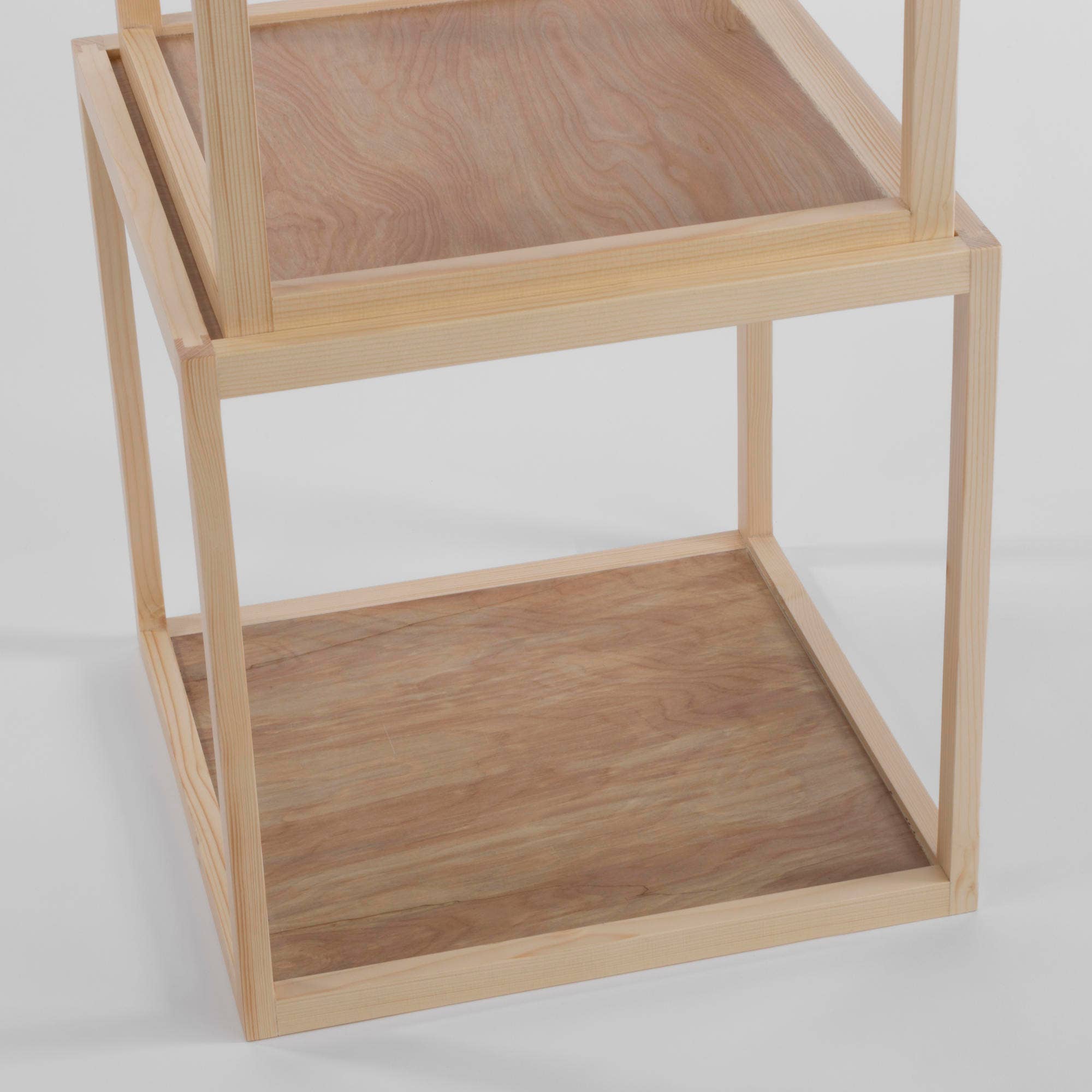 Wood Cube Risers (Set of 3 or 6)