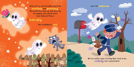 Boo the Friendly Ghost: Padded Board Book by Em Bruce