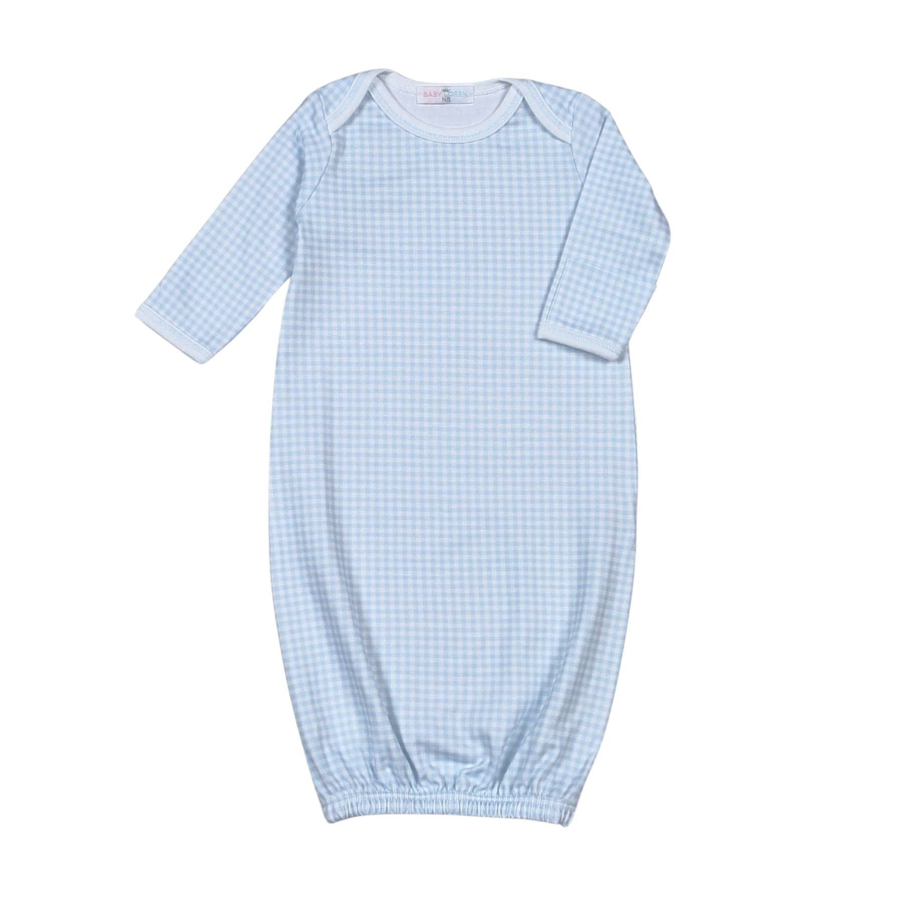 BGG-019 Blue Gingham Gown.