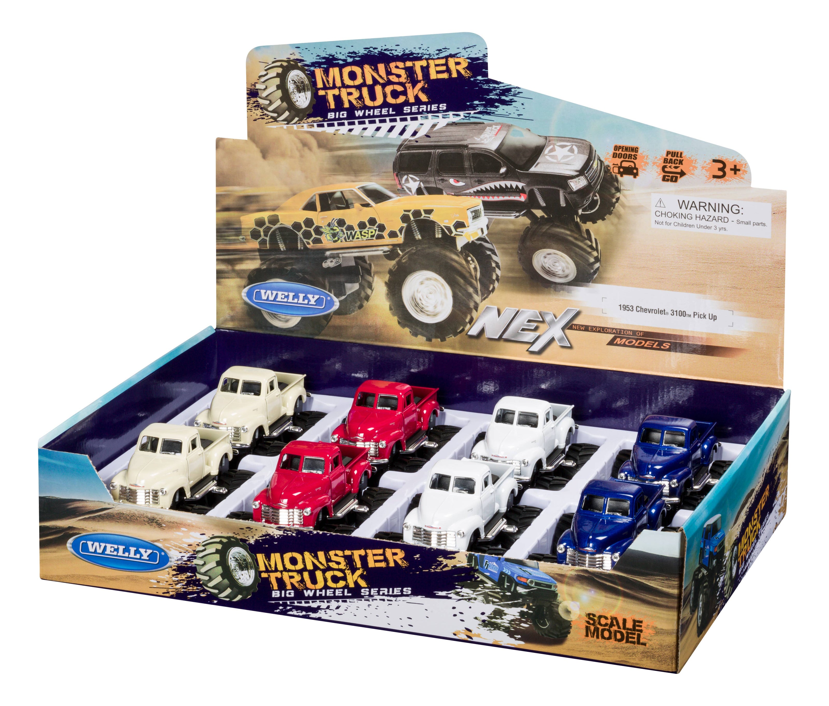 Toysmith Die-Cast Monster Truck 1953 Chevy 3100 Pickup