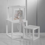 Wood Cube Risers (Set of 3 or 6)