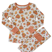 Thanksgiving Bamboo Two-Piece Pajama Set | Gobble Gobble