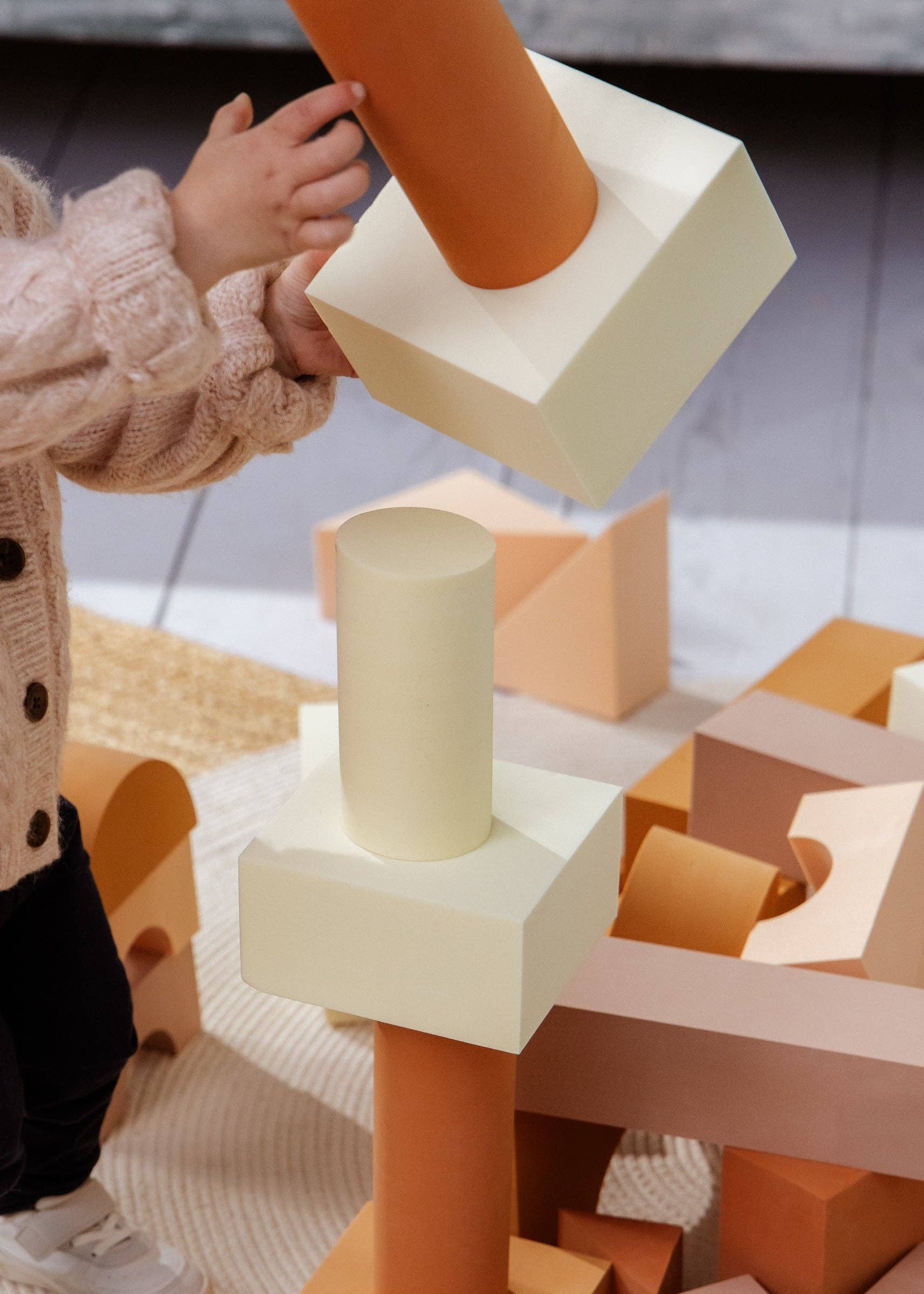 EVA Foam Building Blocks Set - Large (48 pcs)