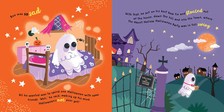 Boo the Friendly Ghost: Padded Board Book by Em Bruce