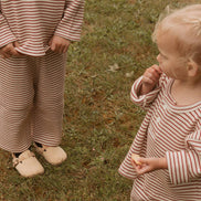 Micky Set in Thin Turtledove Stripe