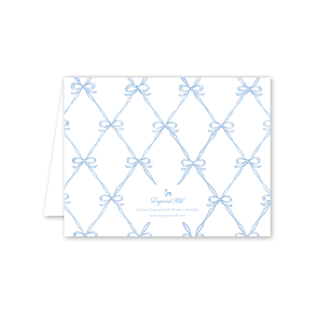 Rattle and Bow Blue