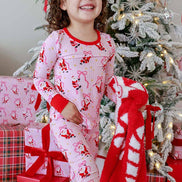 Christmas Bamboo Two-Piece Pajama Set | Jolly Ribbons