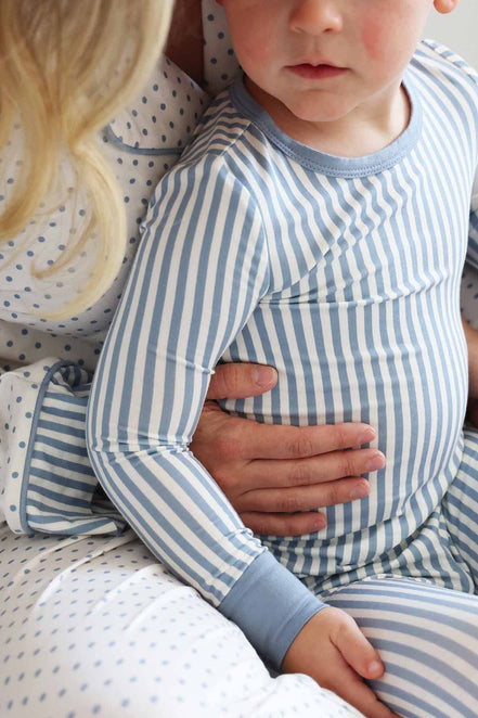 Two-Piece Pajama Set | Snuggle Stripes