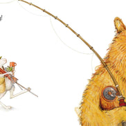 Bear & Hare Go Fishing by Emily Gravett