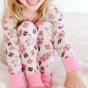 Two-Piece Bamboo Pajamas | Toy Soldier Pink