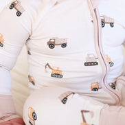 Convertible Zip Romper | Little Builder