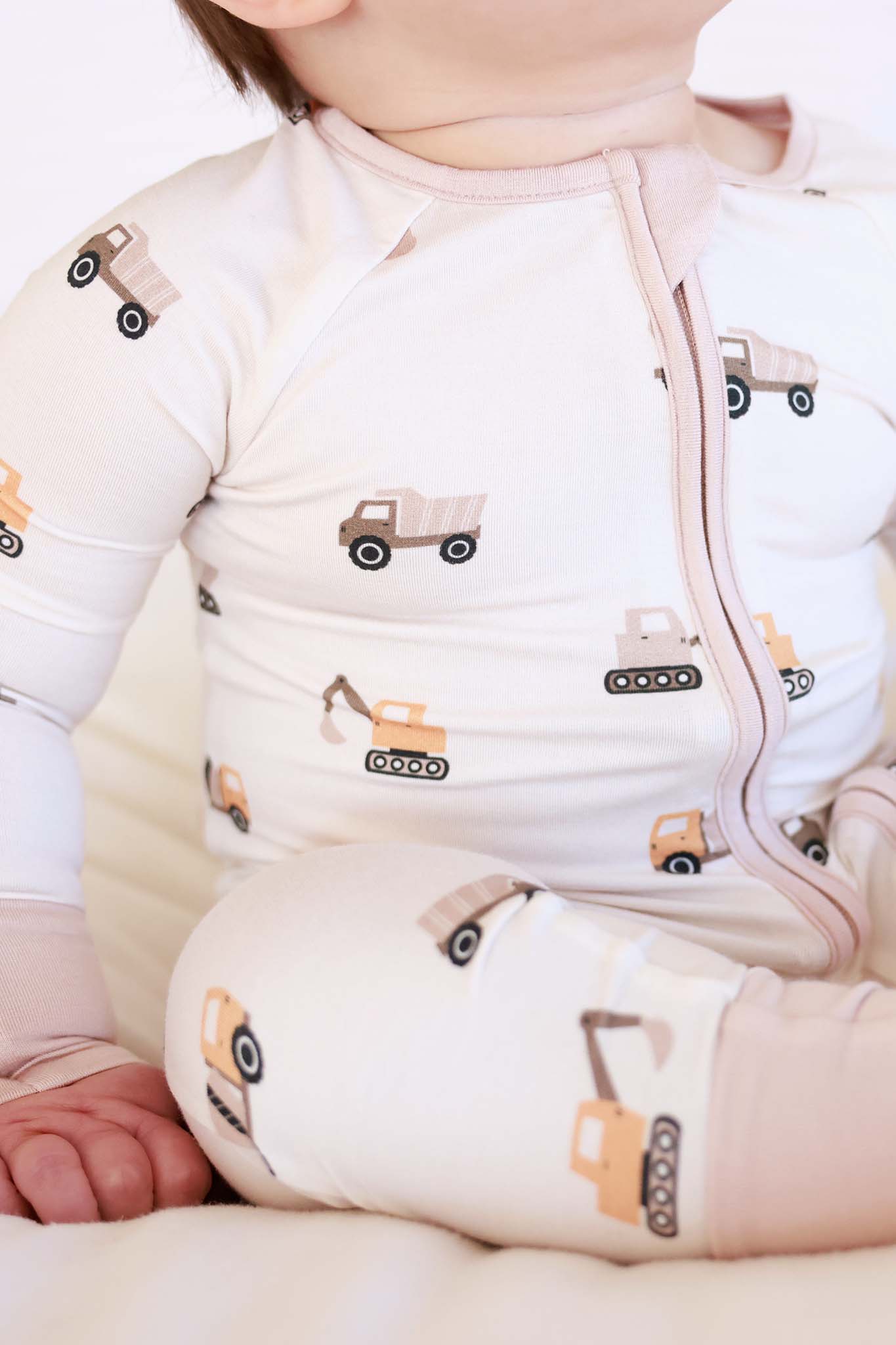 Convertible Zip Romper | Little Builder