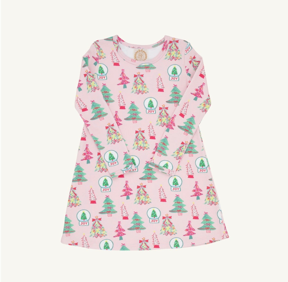 Long Sleeve Polly Play Dress - Heavy Weight