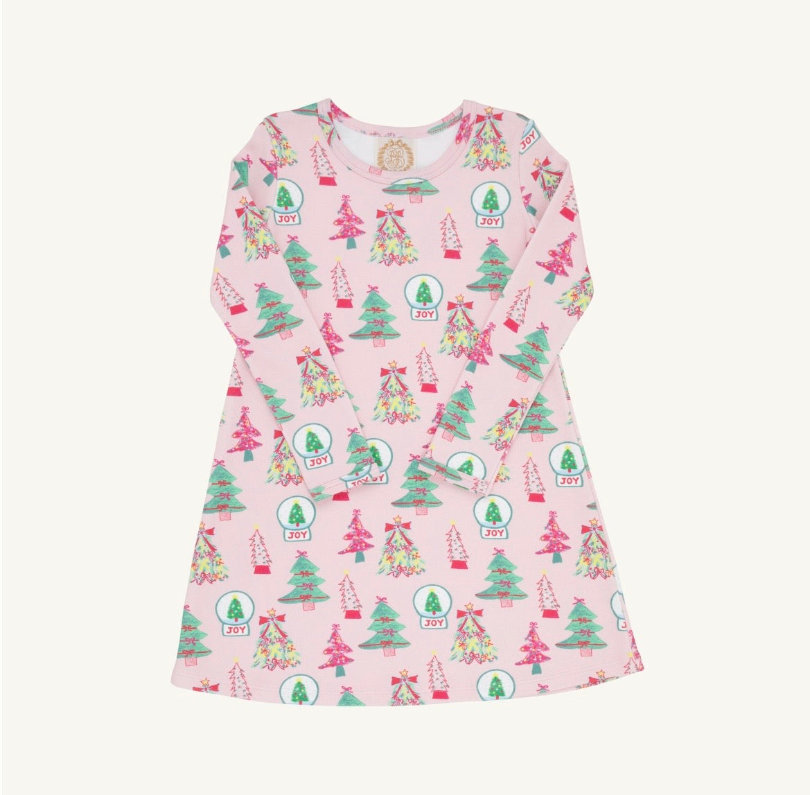 Long Sleeve Polly Play Dress - Heavy Weight