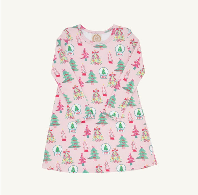 Long Sleeve Polly Play Dress - Heavy Weight