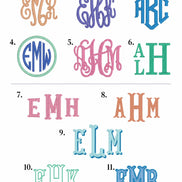 Monogramming