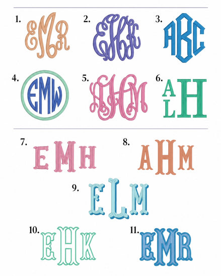 Monogramming