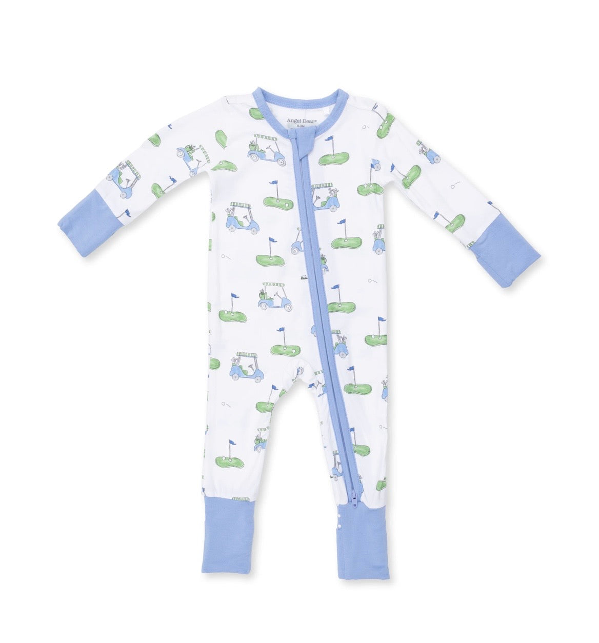 Golf Carts Blue - Convertible Romper