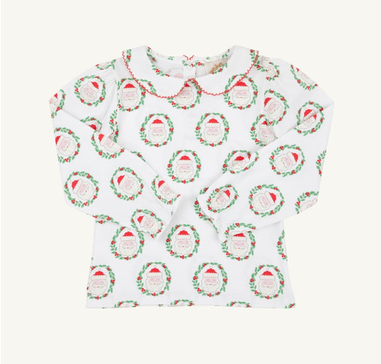 Maude's Peter Pan Collar Shirt - Pima LS
