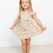 Twirl Dress - Pearl