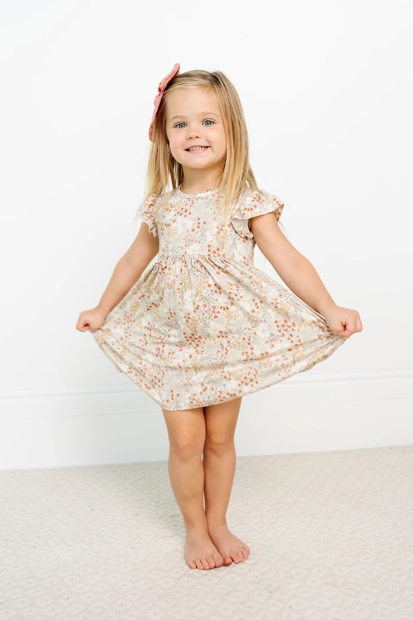 Twirl Dress - Pearl