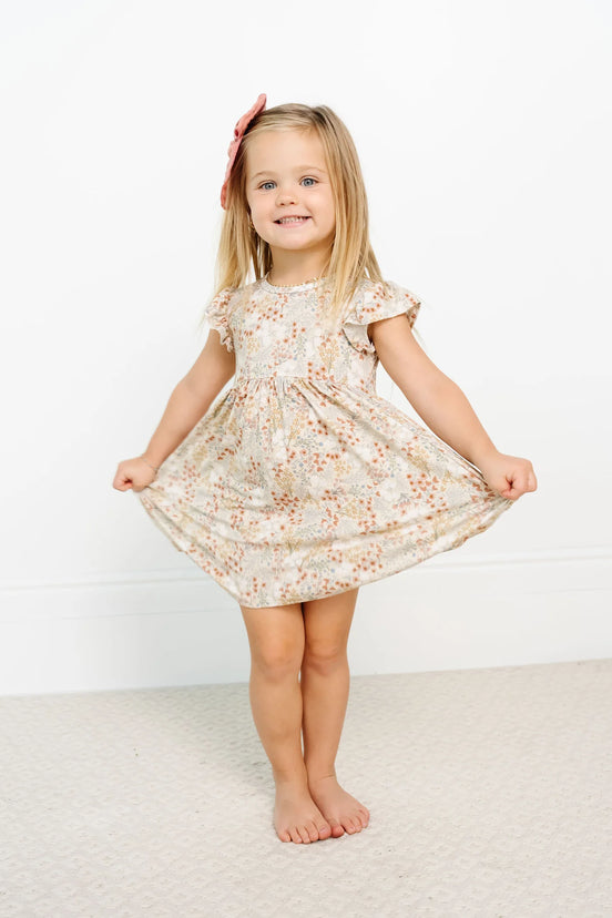 Twirl Dress - Pearl