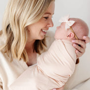 Rosie Ribbed Swaddle Blanket