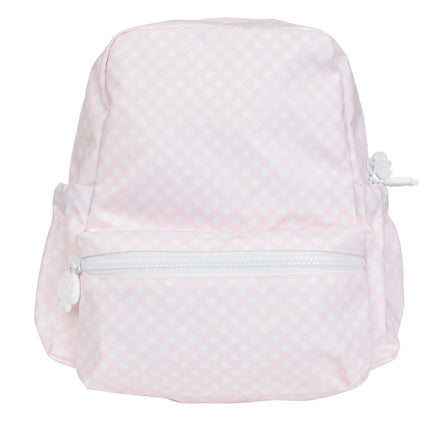 The Backpack in Pink Gingham