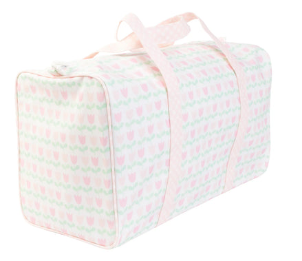 The Duffle Bag in Tulips