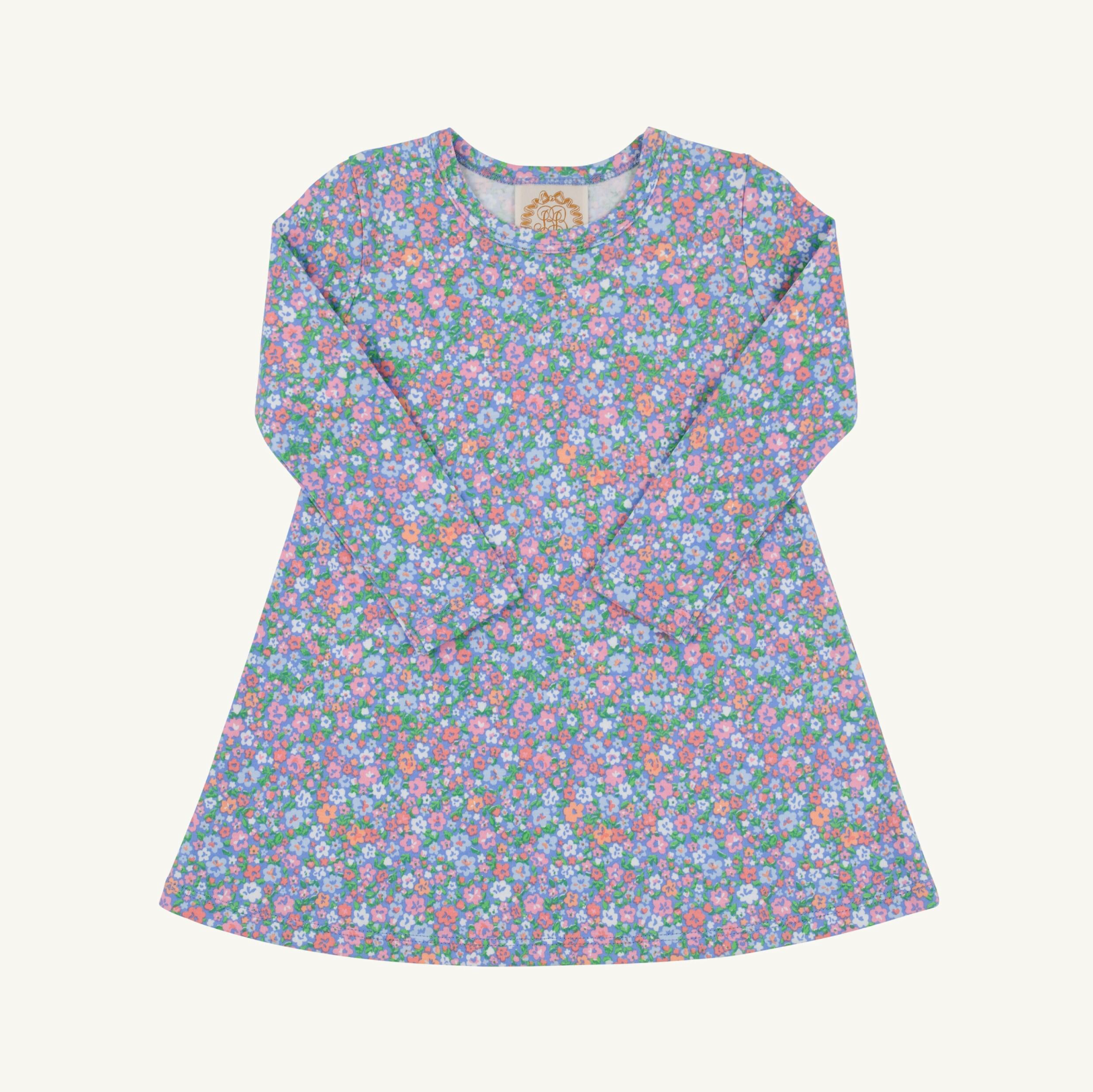 Long Sleeve Penny Play Dress - Mountain Brook