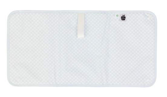 The Diaper Changing Pad in Blue Gingham