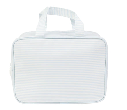 The Take It Tote in Light Blue Stripe