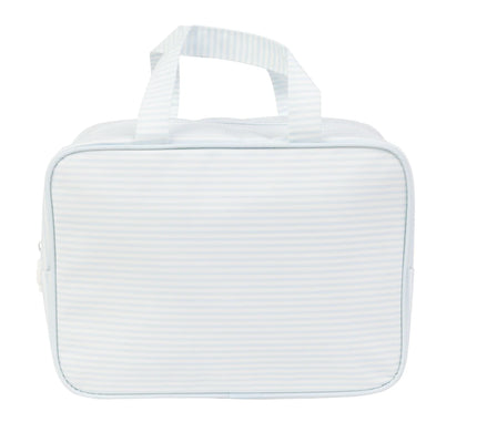 The Take It Tote in Light Blue Stripe
