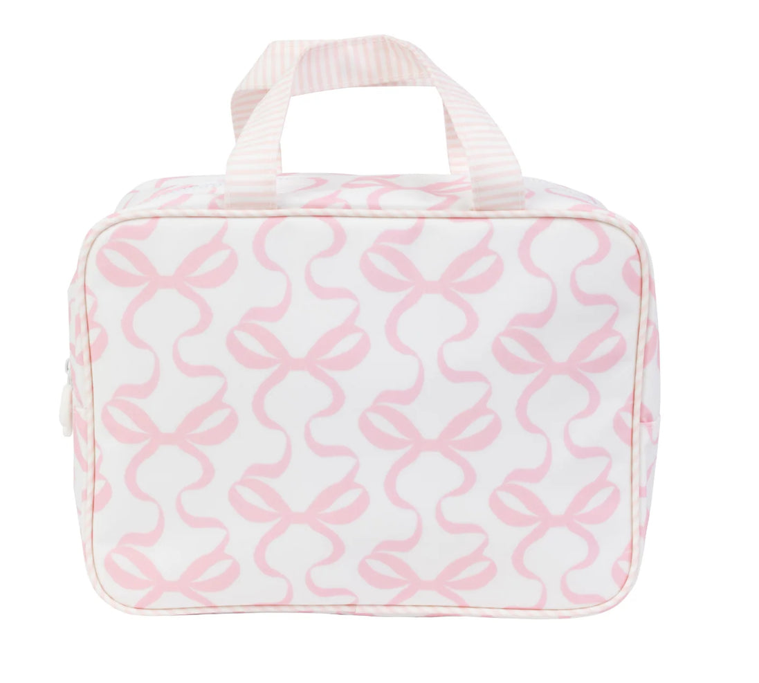The Take It Tote in Bows on White