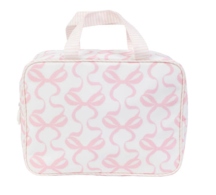 The Take It Tote in Bows on White