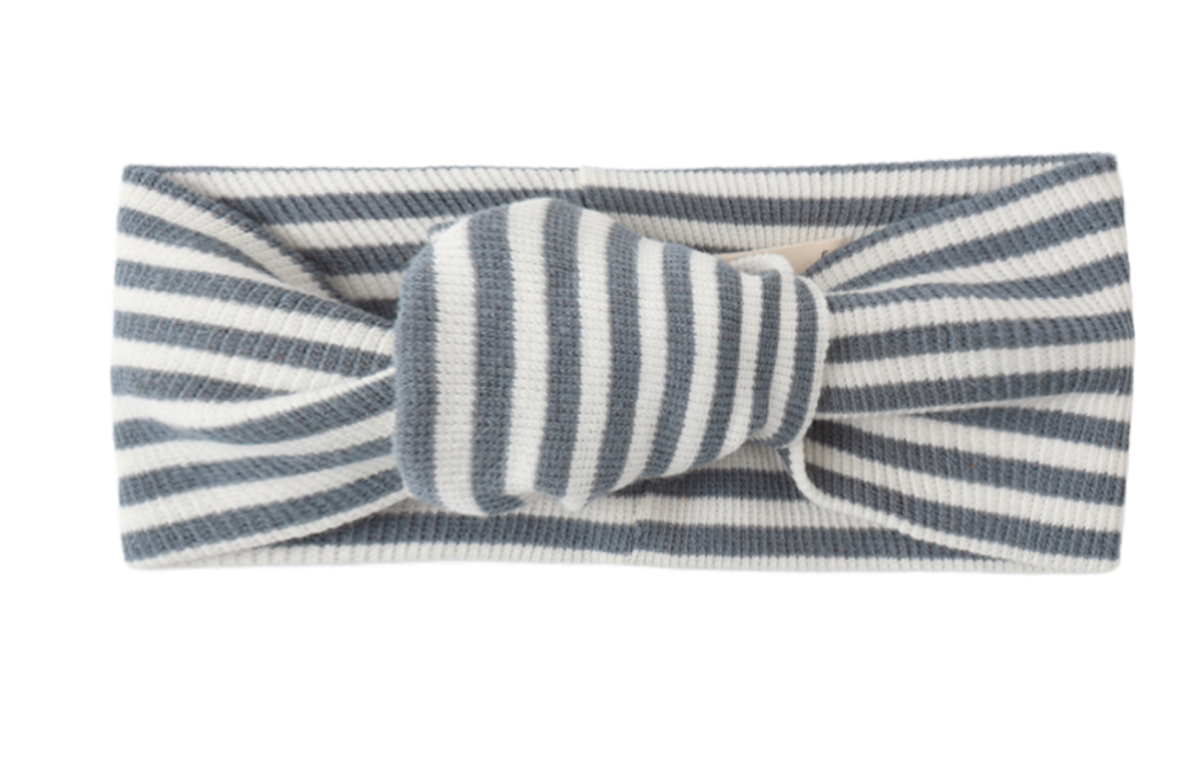 Knotted Headband Ocean Stripe