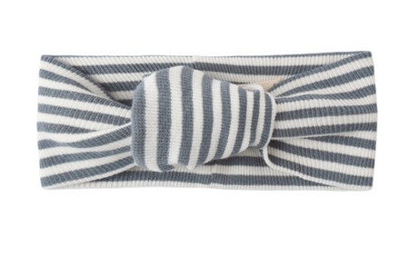 Knotted Headband Ocean Stripe