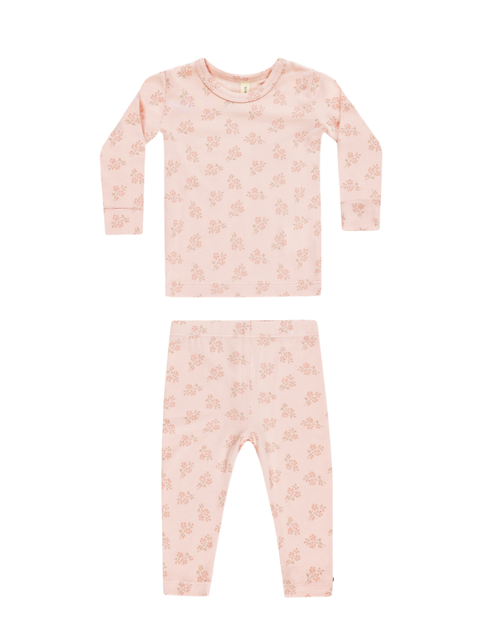 Modal Pajama Set Pink Blossom