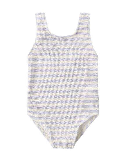 Moxie One-Piece Periwinkle Stripe
