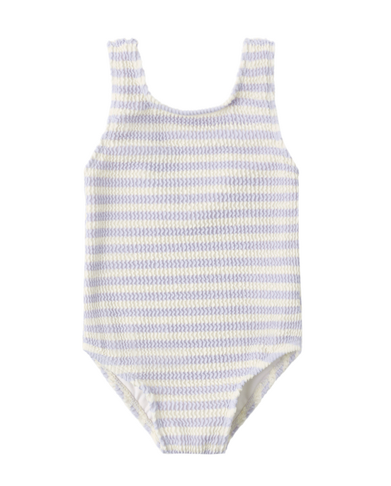 Moxie One-Piece Periwinkle Stripe