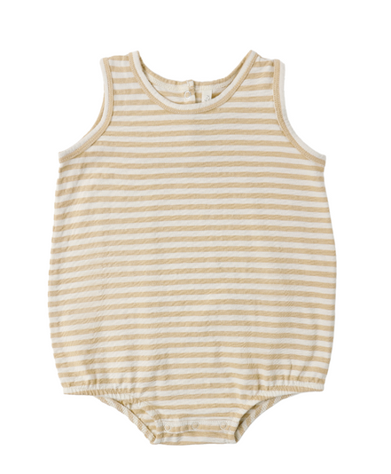 Bubble Onesie Butterscotch Stripe
