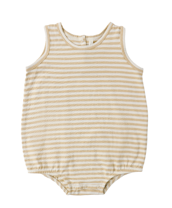 Bubble Onesie Butterscotch Stripe