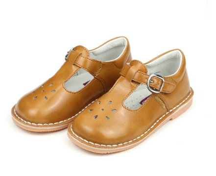 Joy Vintage Inspired T-Strap Mary Jane - Mustard