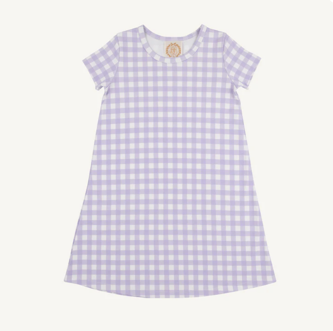 Polly Play Dress - Lauderdale Lavender Gingham
