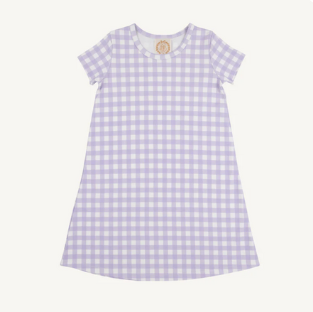 Polly Play Dress - Lauderdale Lavender Gingham