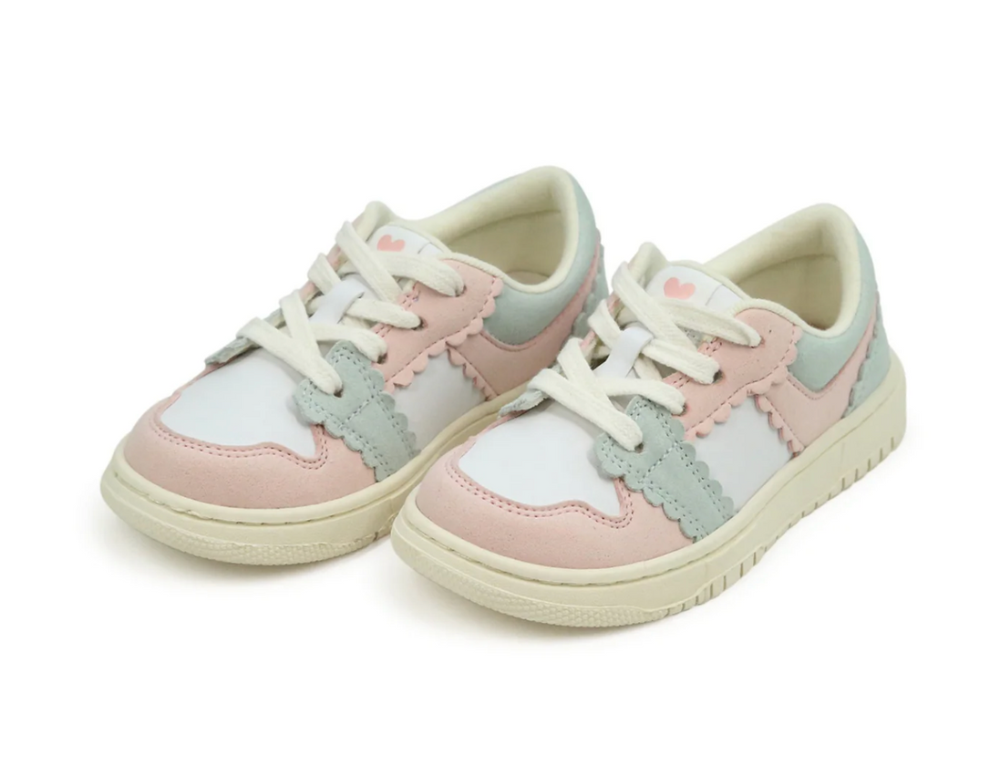 Erica Sneaker - Pink/Sage
