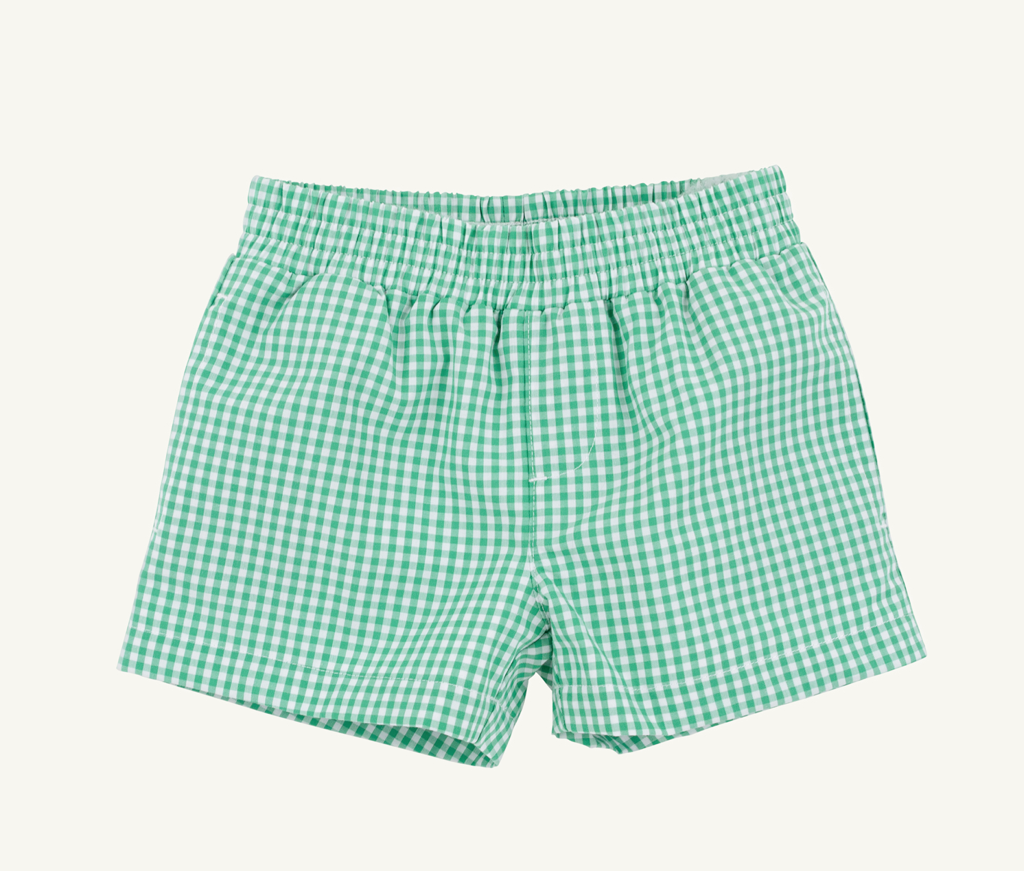 Sheffield Shorts - Gibson Island Green Mini Gingham/Multi