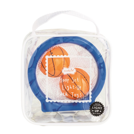 Basketball Light-Up Bath Toy Set