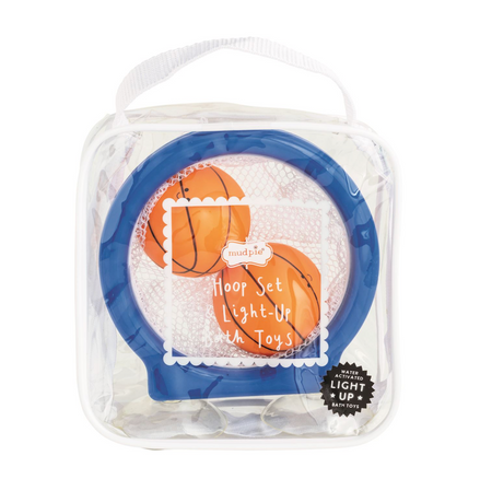 Basketball Light-Up Bath Toy Set